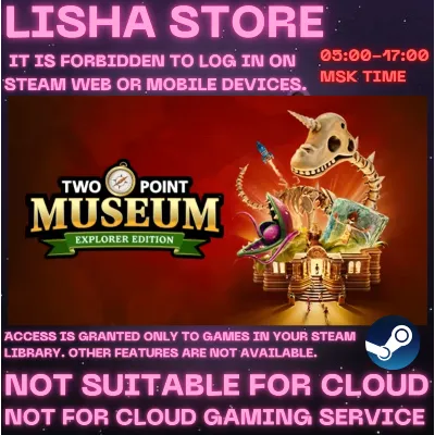 Two Point Museum: Explorer Edition Стим Оффлайн на 90 дней - irongamers.ru