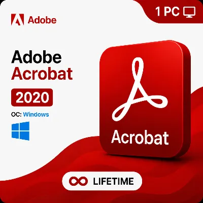 Adobe Acrobat 2020 Windows 1 Device Lifetime - irongamers.ru
