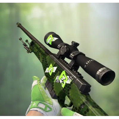 AWP | Pit Viper С 4 СЛУЧАЙНЫМИ НАКЛЕЙКАМИ - irongamers.ru
