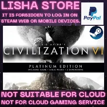 Sid Meiers Civilization VI Platinum Стим на 90 дней