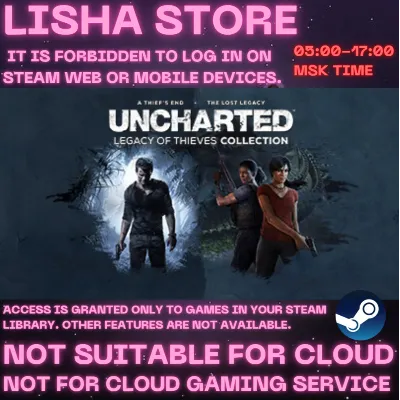 UNCHARTED Legacy of Thieves Collec Стим на 90 дней - irongamers.ru