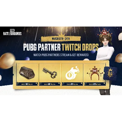 PUBG Повязка +Эмблема+Сундук + Ключ TWICH DROPS NEW - irongamers.ru