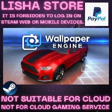 Wallpaper Engine+Workshop Стим Оффлайн на 90 дней