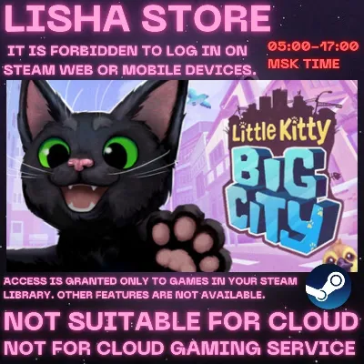 Little Kitty , Big City Стим Оффлайн на 90 дней - irongamers.ru