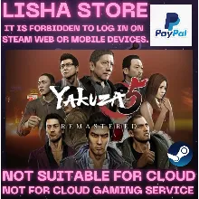 Yakuza 5 Remastered Стим Оффлайн на 90 дней
