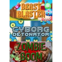 Cyborg Detonator + Zombie Boom + Beast Blaster (Steam)