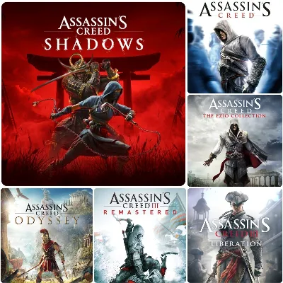 Assassin's Creed Shadows Digital Deluxe Edition + 15 Игр [Xbox Series X|S]
