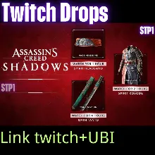 Assassin's Creed Shadows Naoe’s Skin 3items Twitch drop