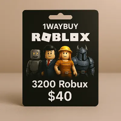 GLOBAL🅡ROBLOX 40 USD ~3200 ROBUX🧱gift card пополнения - irongamers.ru