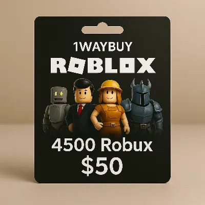 GLOBAL🅡ROBLOX 50 USD ~4500 ROBUX🧱gift card пополнения - irongamers.ru