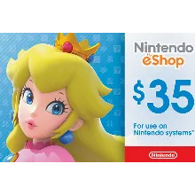 Карта пополнения Nintendo eShop 35$ USA США