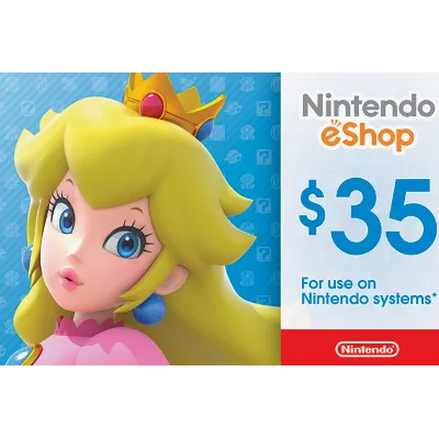 Карта пополнения Nintendo eShop 35$ USA США - irongamers.ru