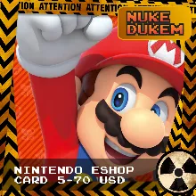 Nintendo eShop КАРТА ПОПОЛНЕНИЯ КОД 24/7: США БРАЗИЛИЯ ЕВРОПА ПОЛЬША ВЕЛИКОБРИТАНИЯ - irongamers.ru