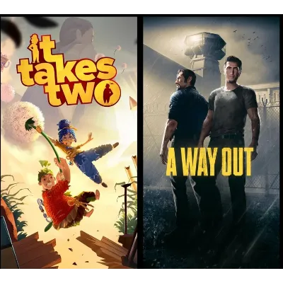 A Way Out+it Takes Two(PS4/PS5/RUS) Аренда 30 дней - irongamers.ru