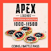 APEX LEGENDS • МОНЕТЫ • БОЕВОЙ ПРОПУСК • EA/STEAM/XBOX/PSN
