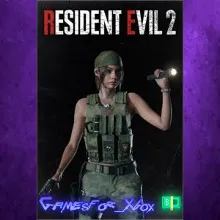 Claire Costume: Military XBOX DLC