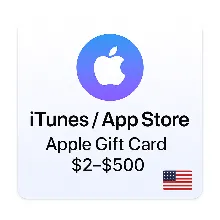 us iTunes / App Store / Apple Gift Card 2 - 500 USD