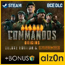 🟥Commandos: Origins - Deluxe & C.A. [ВСЕ DLC]🧿STEAM