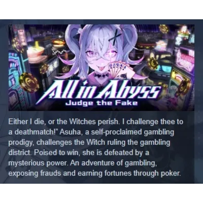 All in Abyss: Judge the Fake АВТОДОСТАВКА STEAM GLOBAL МГНОВЕННО ЛИЦЕНЗИЯ - irongamers.ru