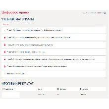 Цифровое право.Итоговый тест Синергия/МТИ 2025г.