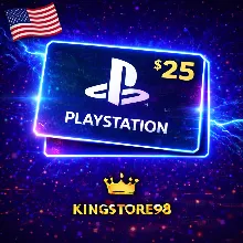 PlayStation PSN Network Gift Card 25$ (USA)