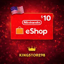Карта пополнения Nintendo eShop 10$ USA США