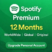 Spotify Premium 12 месяцев по всему миру | Глобальный |