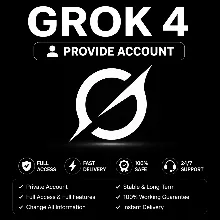 🤖 GROK AI x SUPER GROK 4 | ЛИЧНЫЙ АККАУНТ ✅