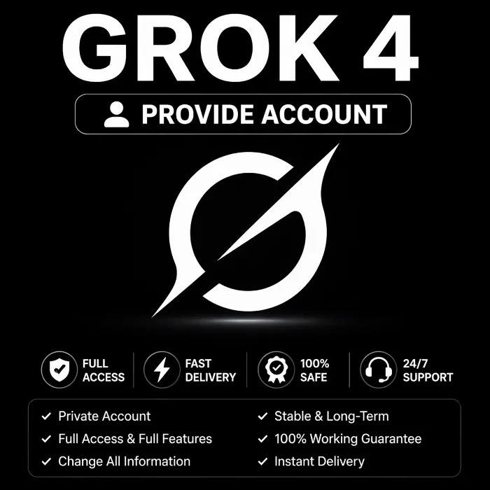 GROK AI x SUPER GROK 4 · ЛИЧНЫЙ АККАУНТ