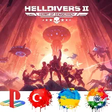 HELLDIVERS 2 PS5/Турция/Украина/Индия/PS/Игры