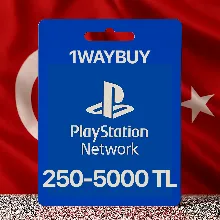 ТУРЦИЯ PlayStation Netwoк 250-5000 TL ПСН TURKEY