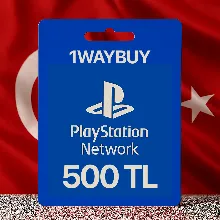 ТУРЦИЯ PlayStation Netwoк 500 TRY Подарочная карта код