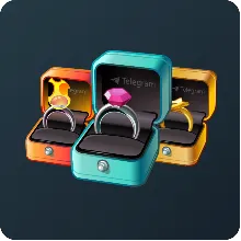 🎁Случайный коллекционный подарок Diamond Ring