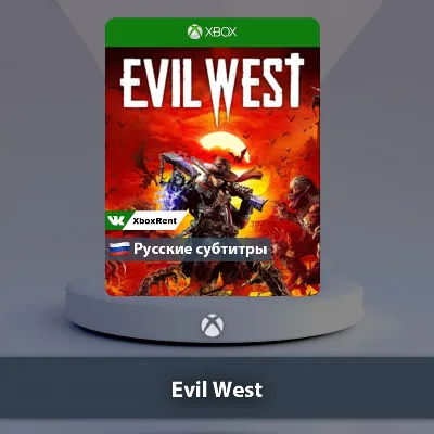 Evil West Xbox One | Series X|S - irongamers.ru