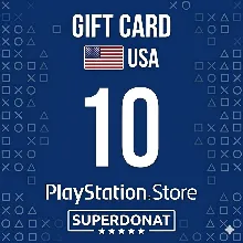 PlayStation Network Gift Card (PSN) 10 USD$ (США)