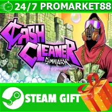 ⭐ ВСЕ СТРАНЫ+РОССИЯ⭐ Cash Cleaner Simulator STEAM GIFT