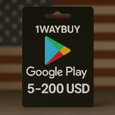 США ГУГЛ ПЛЕЙ 5-200 USD подарочная карта play код - irongamers.ru