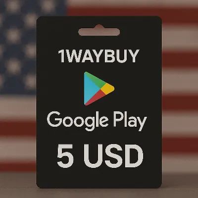 США ГУГЛ ПЛЕЙ 5 USD Подарочная карта код оплаты - irongamers.ru