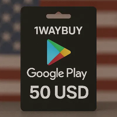 США ГУГЛ ПЛЕЙ 50 USD Подарочная карта код оплаты - irongamers.ru