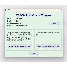 Сброс AdjProg-XP245 XP247 XP342 XP343 XP345 XP442 XP445