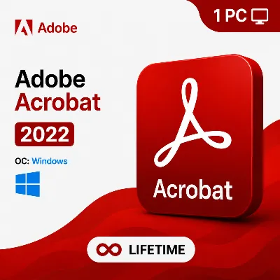 Adobe Acrobat Pro DC 2022 Windows 1 Device Lifetime - irongamers.ru