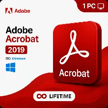 Adobe Acrobat Pro DC 2019 Windows 1 Device Lifetime