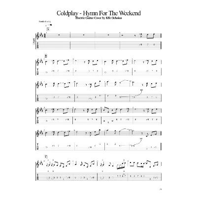 Табы Kfir Ochaion - Coldplay - Hymn For The Weekend - irongamers.ru