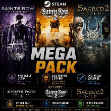 Saints Row 2, The Third,Sacred 2 / Steam /Offline