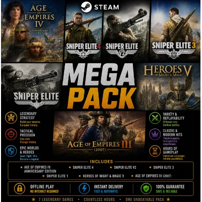 Age of Empires IV,Sniper Elite+игры /Steam/Offline - irongamers.ru