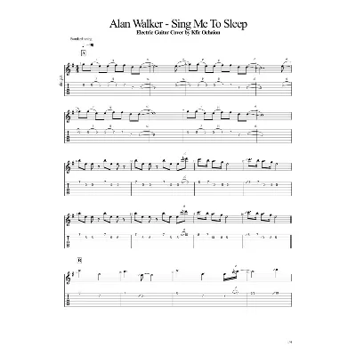 Табы Kfir Ochaion - Alan Walker - Sing Me To Sleep - irongamers.ru