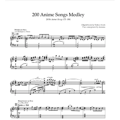 Ноты Animenz - 2000s Anime (Songs 175-194) - irongamers.ru