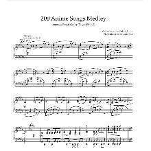Ноты Animenz - Animenz Special Medley (Songs 195-201)