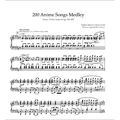 Ноты Animenz - Science Fiction Anime (Songs 145-160) - irongamers.ru