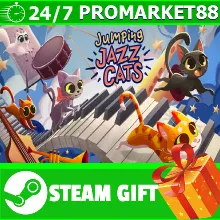 ⭐ ВСЕ СТРАНЫ⭐ Jumping Jazz Cats - Deluxe Edition STEAM